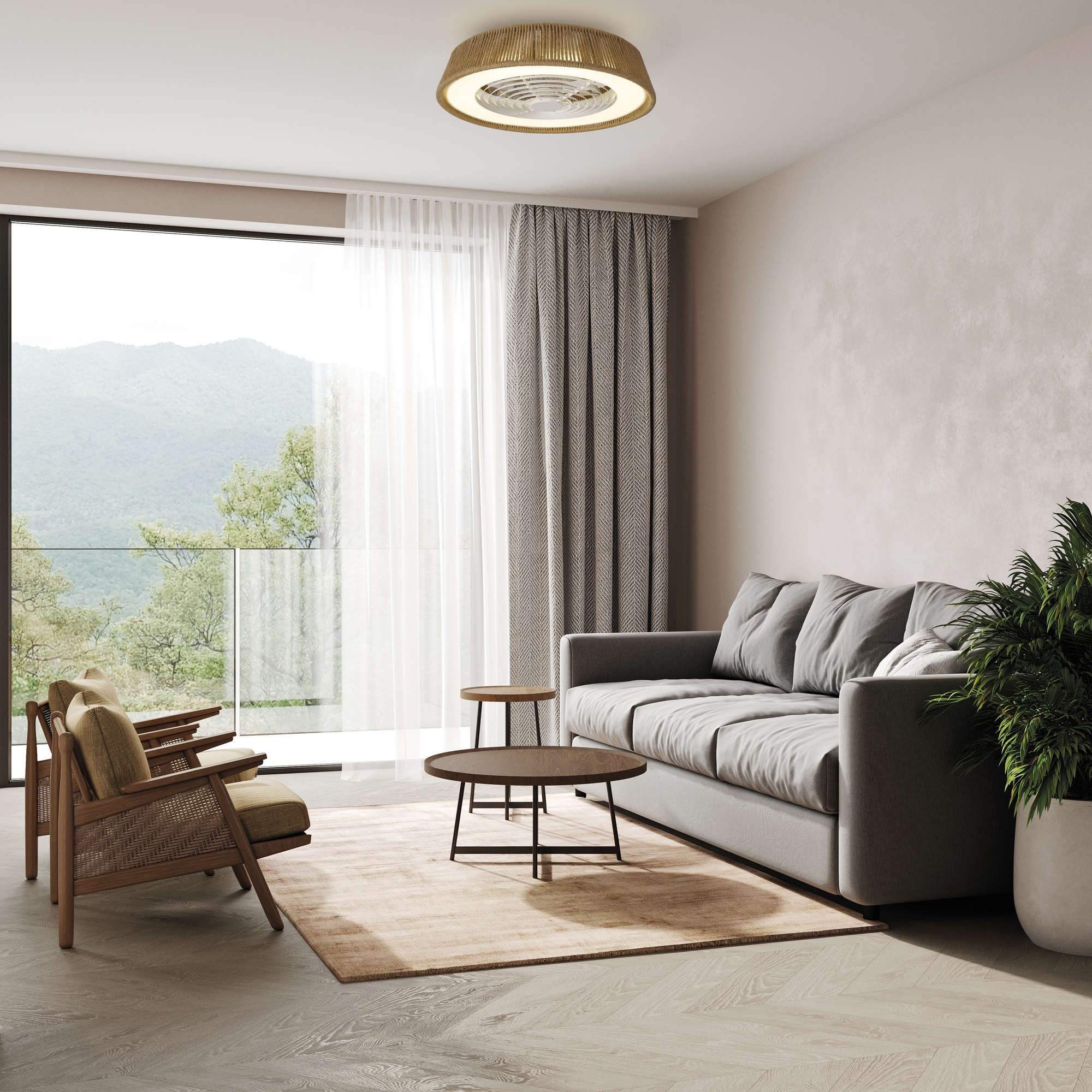 Polinesia Rope Heating, Cooling & Ventilation Mantra Ventilacion Ceiling Fans